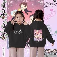 ราคา เด็ก Hoodie GOT7 Jackson Wangเสื้อฮู้ดเด็ก ฝ้าย เหมาะสำหรับทั้งเด็กชายและเด็กหญิง มันจะไม่หดหรือย่น hot hoodies (29030008426)