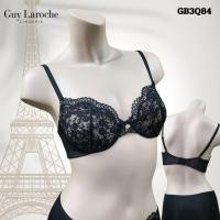 ราคา Guy Laroche เสื้อชั้นในแบรนด์ดัง เสริโครง 3 4 คัพ ลูกไม้ทั้งตัว ไม่มีฟองน้ำ รุ่น GB3Q84 กกน เข้าคู่ GU3N24 (40302410738)