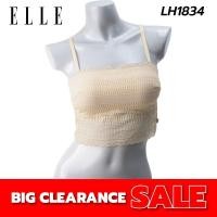 ราคา ELLE เสื้อบังทรง ตัวยาว ผ้าลูกไม้ทั้งตัว Carmisole Bra ฟองน้ำ 3D ถอดออกได้ รุ่น LH1834 (29500841739)