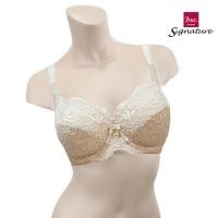 ราคา Signature by bsc เสื้้อชั้นใน บรา ยกทรงเต้าใหญ่ ลำตัวใหญ่ ขนาดพิเศษ เสริมโครง ไม่มีฟองน้ำ เต้าทรงผ้าลูกไม้ รุ่น CB5168 (25677829457)