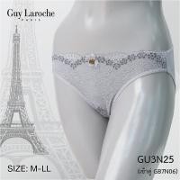 ราคา Guy Laroche กางเกงใน GU3N25 ทรงครึ่งตัว Half ผ้าเนื้อนุ่ม แต่งลูกไม้ทูโทน เสริมตาข่ายด้านหน้าเก็บพุงได้ดี (22871759816)