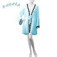 ราคา Varara เสื้อคลุมชุดนอน กันโป๊ ผ้าชีฟอง ตัวสั้น แขนยาง แต่งลูกไม้ รุ่น CN0350 RE4 BU8 SX WH PI CN4802 (24313221416)