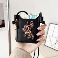 ราคา กระเป๋าหนังสะพายข้างพร้อมสายสะพายไหล่ยาว เคสโทรศัพท์แบบพับได้สําหรับ OPPO Find N3 Flip Samsung Galaxy Z Flip 5 Z Flip 6 (41651432898)