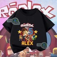 ราคา เคาน์เตอร์แบรนด์ kids เสื้อยืดแขนสั้นสำหรับเด็ก เสื้อrobox cotton นุ่มสบาย เหมาะสำหรับทั้งเด็กชายและเด็กหญิง100 150 8 (51900147214)