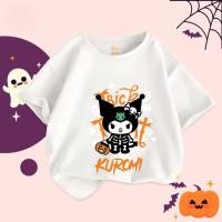 ราคา Baju Halloween Kuromi Trick or Treat T Shirt Kids Adults Pumpkin Kuromi Tee Shirt Evening Party Costume 4 (45850236008)
