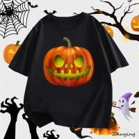 ราคา 100 ซม 150 ฮาโลวีนเคล็ดลับหรือรักษาเสื้อยืด Ghost ฟักทองฮาโลวีนคอสเพลย์ T เสื้อเด็ก ผู้ใหญ่ผ้าฝ้าย 100 (40925425491)