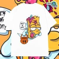 ราคา kids t แฟชั่นคลาสสิกเสื้อยืดฮาโลวีน The Simpsons halloween Tshirt เสื้อยืดฟักทองฮาโลวีน ของขวัญวันฮาโลวีน XN03 (40925758394)