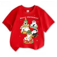 ราคา เสื้อยืด Merry Christmas Dream Soft ผ้าฝ้าย 100 ลายคิตตี้คลาสสิก เหมาะสำหรับเด็กในวันหยุด (57451596122)