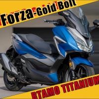 ราคา RTAMO Titanium Gr5 Forza Full Bolt Gold Black ชุดน็อตทั้งคัน ท่อโบลท์ Honda Forza350 Full Set (24135344080)