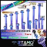 ราคา RTAMO Titanium Gr5 M8x15 90L 14D T40 M10x25 1 25P 1 5P 17D T45 Hex Flange Torx Head KTM OEM (13724701615)