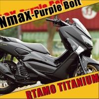 ราคา RTAMO ไทเทเนียม Gr5 Nmax Full Set น๊อตทั้งตัว Nmax155 Swingarm Nut สลักเกลียวท่อ (9712809164)