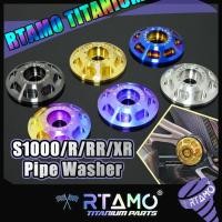 ราคา RTAMO Titanium Gr5 เครื่องซักผ้าท่อ Fit S1000RR M1000RR BMW Motor Series (44458710967)