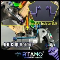 ราคา RTAMO ไทเทเนียมอัลลอย Brembo Italy RCS RCS CC Red Logo ตัวยึดปั๊มเบรค พร้อมสลักเกลียว (8799474010)