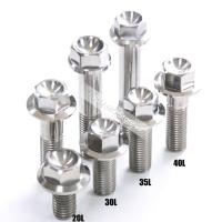 ราคา RTAMO ไทเทเนียม Gr5 M10 เบอร์ 14 x30 35 40 53L Hex Flange Big Head Caliper Bolt Brembo GP4 RX M50 M50s (7217914795)