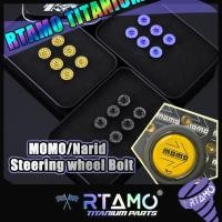 ราคา RTAMO Titanium Gr5 Momo Nardi NRG พวงมาลัย Aftermarket Steering Wheel Bolt Tesla Ford (26962570998)