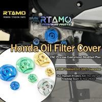 ราคา RTAMO ไทเทเนียม Gr5 อุดจานไฟ ดอกไม้ อุดจานไฟ Honda Lead PCX Giorno Tena Wave 110i 125i 125i 2023 Monkey 125 (21789534710)