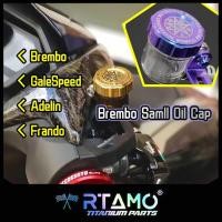 ราคา RTAMO ไททานิม Gr5 ฝาปิดกระปุกน้ำมันเบรค Brembo Italy Galespeed Adelin Frando (18045509060)