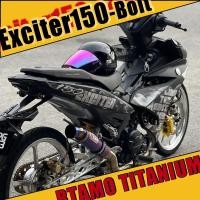 ราคา RTAMO Titanium Gr5 Exciter 150 ครบชุด Yamaha Y15zr (25490843617)