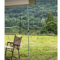 ราคา เสาค้ำหน้าเต็นท์ 2Pcs เสาฟลายชีทอลูมิเนียม เสาเต็นท์อลูมิเนียม 3 เมตร เสาทาร์ป เสาค้ำเต็นท์ แบบยืดหดได้ความยาว (44050704092)