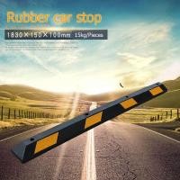 ราคา แถบยางกั้นรถ ยางหยุดรถ ยางกั้นล้อ ยางห้ามล้อ ยางหนุนล้อ ยางกันรถไหล 183 cm Stopper แถบยางกันล้อสำหรับที่จอดรถ (14911599018)