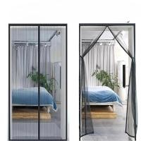 ราคา ม่านประตูแม่เหล็กกันยุง หน้าจอหน้าต่างแม่เหล็กกันยุง ที่กั้นประตูม่าน แบบนุ่มพร้อมตีนตุ๊กแก (26912157466)