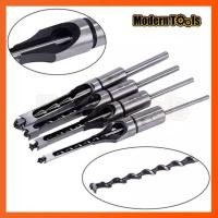 ราคา MT ชุดดอกสว่านเจาะรูเหลี่ยม ดอกเจาะเดือยเหลี่ยม HSS สำหรับงานไม้ 4 ชิ้น ขนาด 1 2 3 4 5 16 1 4 นิ้ว (7983795888)