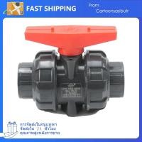 ราคา วาล์วลูกคู่ยูเนี่ยนวาล์วบอลคู่ upvc บอลวาล์วพีวีซีพลาสติกยูเนี่ยนสวิตซ์แบบแมนนวล (24686048947)