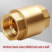 ราคา เช็ควาล์วทองเหลือง สปริง แบบแนวดิ่งและแนวราบ 1 2 Brass Spring Check Valve (27221607630)