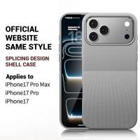 ราคา เคสสําหรับ iPhone 17 Pro Max Magnetic Soft Touch Vegan Leather Case สีเทา ซับไมโครไฟเบอร์ ดีไซน์เรียบง่ายคลาสสิก น้ําหนักเบา ทนคราบและป้องกันกล้อง (44175132817)