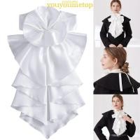 ราคา YOUYO Courtstyle Jabot ผ้าม่านคอสำหรับผู้หญิงแบบ официальн เสื้อกันหนาวสำหรับโอกาสพิเศษ สินค้าตกแต่งเสื้อผ้า (53102112434)