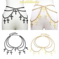 ราคา Youyo สายโซ่คล้องเอว แบบเมทัลลิก หลายชั้น สไตล์ฮิปฮอป สําหรับกางเกงยีนส์ (25052357110)