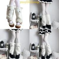 ราคา YOUYO ขาอุ่นแบบบู๊ตท้อปเปอร์ สำหรับผู้หญิง สไตล์ฟัวรี่หูแมว เหมาะสำหรับหน้าหนาว อุ่นและน่ารัก สวมใส่ง่ายบนรองเท้าบูท (47051625462)