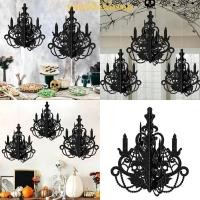 ราคา YOUYO ประติมากรรมกระดาษฮาโลวีน Candelabra สำหรับการติดตั้งและตกแต่งผนังได้ง่ายๆ (27343070262)