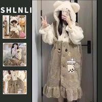 ราคา ฤดูใบไม้ร่วงฤดูหนาวหมีน้อยน่ารักคลุมด้วยผ้าเสื้อคลุมขนแกะปะการังผู้หญิงหนาอบอุ่นตุ๊กตากิโมโน (27113929653)