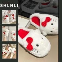 ราคา รองเท้าแตะคิตตี้น่ารักสำหรับฤดูใบไม้ร่วงและหน้าหนาว กันลื่นดีไซน์สำหรับผู้หญิง (44026336500)