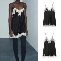 ราคา เสื้อลูกไม้ผ้าไหมซาตินเนื้อนุ่มสำหรับผู้หญิง สไตล์โมเดิร์น ทันสมัย (49402682137)