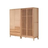 ราคา ใหม่จีนตู้เสื้อผ้าที่ทันสมัยจีนประตูบานเลื่อนเซนตู้เสื้อผ้าไม้เนื้อแข็งประตูบานเลื่อนตู้เก็บของเฟอร์นิเจอร์ห้องนอน (53151372270)