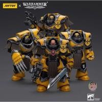 ราคา JOYTOY Warhammer 40K Imperial Fists Legion Cataphractii Terminator Squad Action Figure (50151662082)