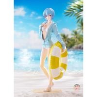 ราคา GSC Rebuild of Evangelion Pop Up Parade L Beach Queens Ayanami Rei Langley PVC Figure (44272532037)