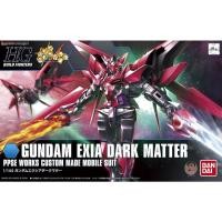 ราคา Bandai Gundam HGBF 013 1 144 EXIA Gundam Dark Matter Model Kit (41076974427)