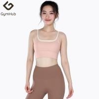ราคา GymHub ชุดชั้นในกีฬาแบบรัดทรง สายเดี่ยว สำหรับโยคะ ระบายความชื้นได้ดี ป้องกันการหย่อนคล้อย ทรงสวย (42363100733)