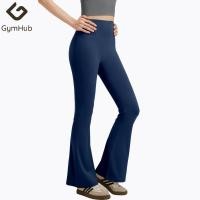 ราคา GymHub กางเกงโยคะทรงบานปลายเอวสูงทรงรัดรูปสำหรับลดสัดส่วนไมโคร ลาร่า (41061974246)