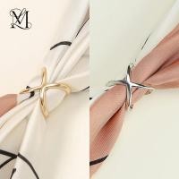ราคา Lovosme มุสลิมฮิญาบ X รูปร่างผ้าพันคอแหวนหัวเข็มขัดผ้าพันคอตกแต่งผ้าพันคอผ้าไหมแหวนผู้หญิงผ้าพันคอแหวนหัวเข็มขัด (26631404660)