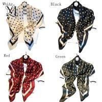 ราคา Lovosme ผ้าพันคอพิมพ์ลายจุดผ้าไหมซาตินสี่เหลี่ยมผืนผ้าบาวาลฤดูร้อนแฟชั่นชายหาดผ้าพันคอผ้าไหมซาติน 90 90 ซม (29331278403)