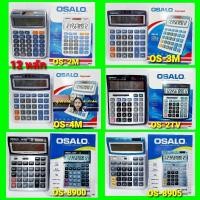 ราคา cholly shop OSALO calculator เครื่องคิดเลข 8 12หลัก (13762136549)