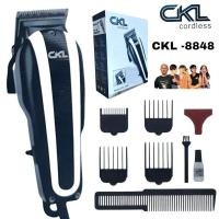 ราคา ปัตตาเลี่ยน ตัดผม CKL 8848 ปัตตาเลี่ยนไฟฟ้า ปัตตาเลี่ยนตัดผม รองหวี 4 ขนาด แบตเตอเลี่ยน ที่ตัดผม (7079704517)