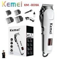 ราคา KEMEI KM 809A ปัตตาเลี่ยนตัดผม แบตเตอเลี่ยนตัดผม ไร้สาย (23881504959)