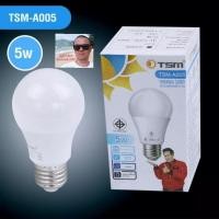 ราคา cholly shop หลอดไฟ LED TSM A005 หลอดปิงปอง 5W ขั้ว E27 ราคาถูกที่สุด (6029037920)