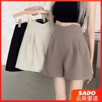 ราคา Sado กางเกงขากว้างไซส์ใหญ่สำหรับสาวอวบกางเกงขาสั้นทรงเอสีดำใส่ด้านนอกเอวสูงใส่แล้วดูผอมเพรียว (25492720989)