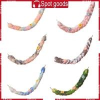 ราคา ชนะ สัตว์เลี้ยงขนาดเล็กแกว่งของเล่นนกแก้วกรงแขวนเชือกหนูแฮมสเตอร์บันไดผ้าฝ้ายที่มีสีสัน (56401131864)